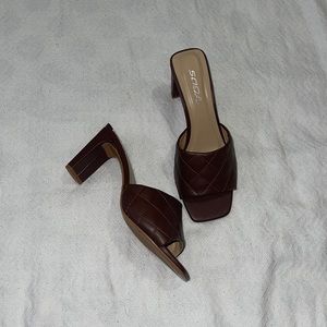 Brown heels
